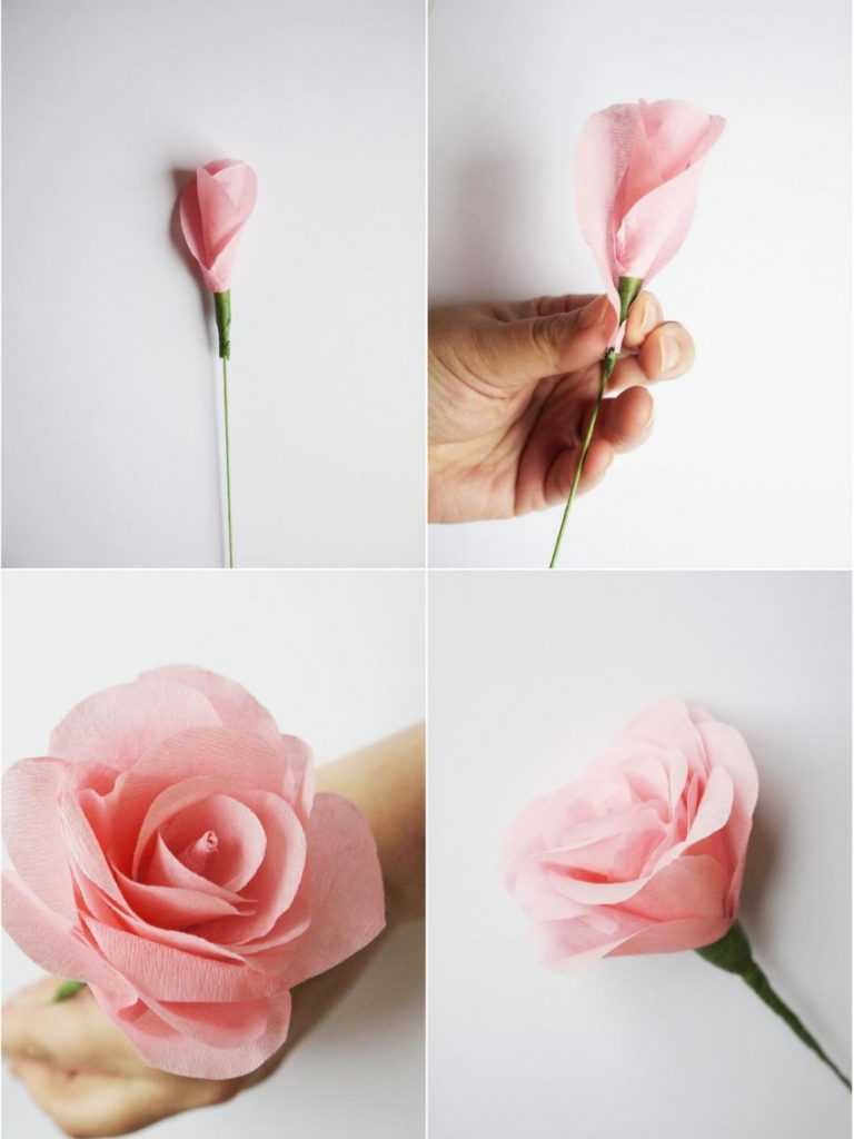 Роза из бумаги (оригами) — лучший мастер-класс от профи! смотрите фото готовых поделок а также простую инструкцию с подробным описанием