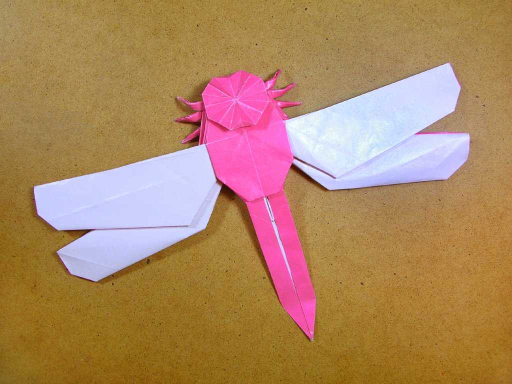 Оригами-стрекоза