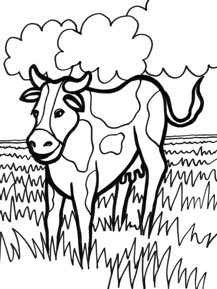 Нарисовать корову