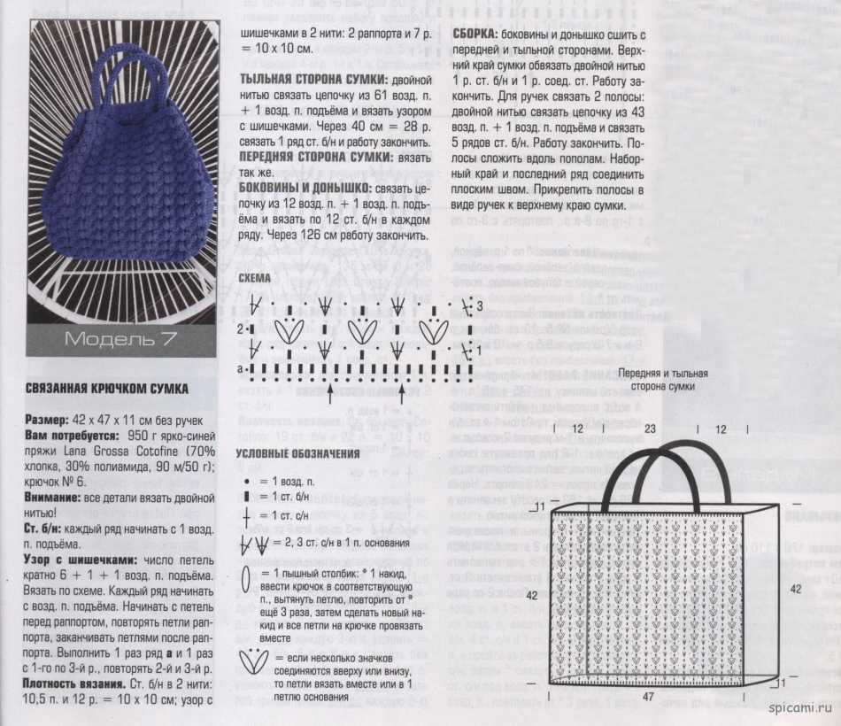 Топ 10 вязаных сумок своими руками – видео уроки пошагово со схемами!