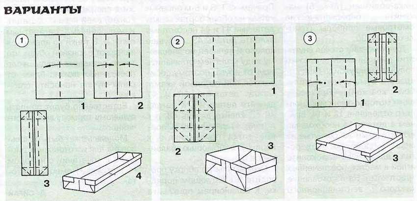 Коробка из картона своими руками: как сделать коробочку для подарков и вещей, схемы и шаблоны