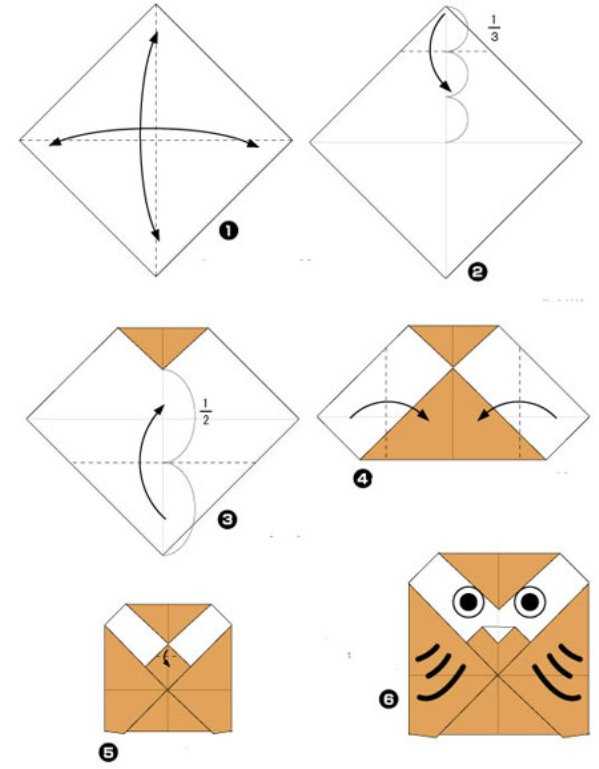 Как сделать сову оригами — обзор лучших идей по созданию эксклюзивных поделок своими руками. смотрите фото и видео совы в технике оригами