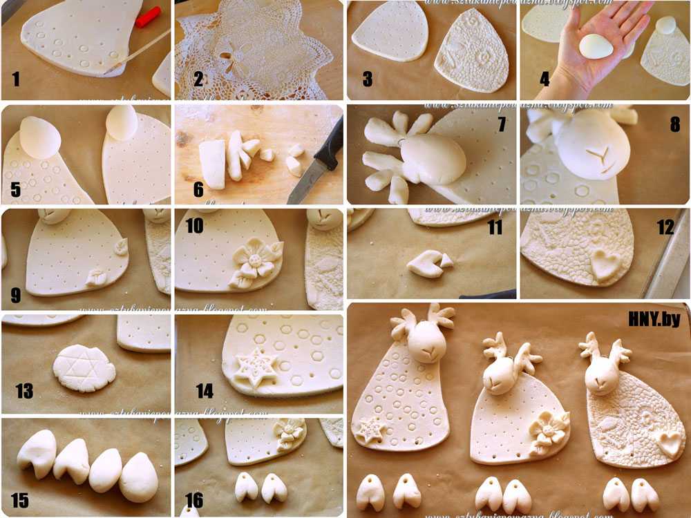 Соленое тесто для лепки - 100 фото лепки и процесс создания украшения