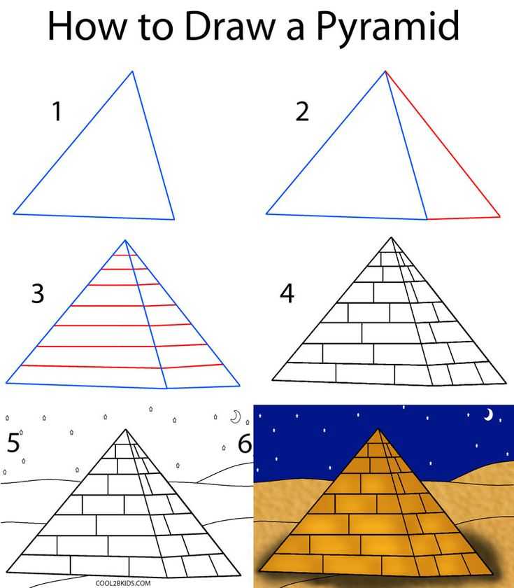 Египетские пирамиды. презентация для детей. окружающий мир. | рисуем просто