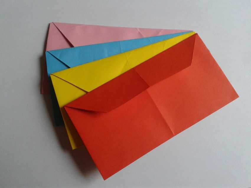 Делаем конверт своими руками из бумаги для письма или денег