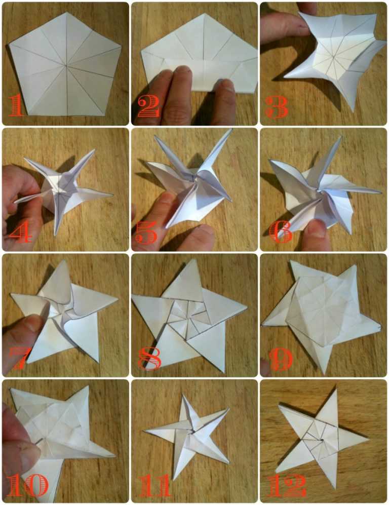Модульное оригами схемы конфетницы