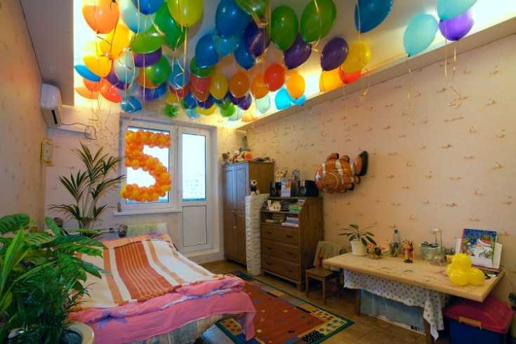 Украшения на день рождения ребенка своими руками: идеи для украшений и декора комнаты