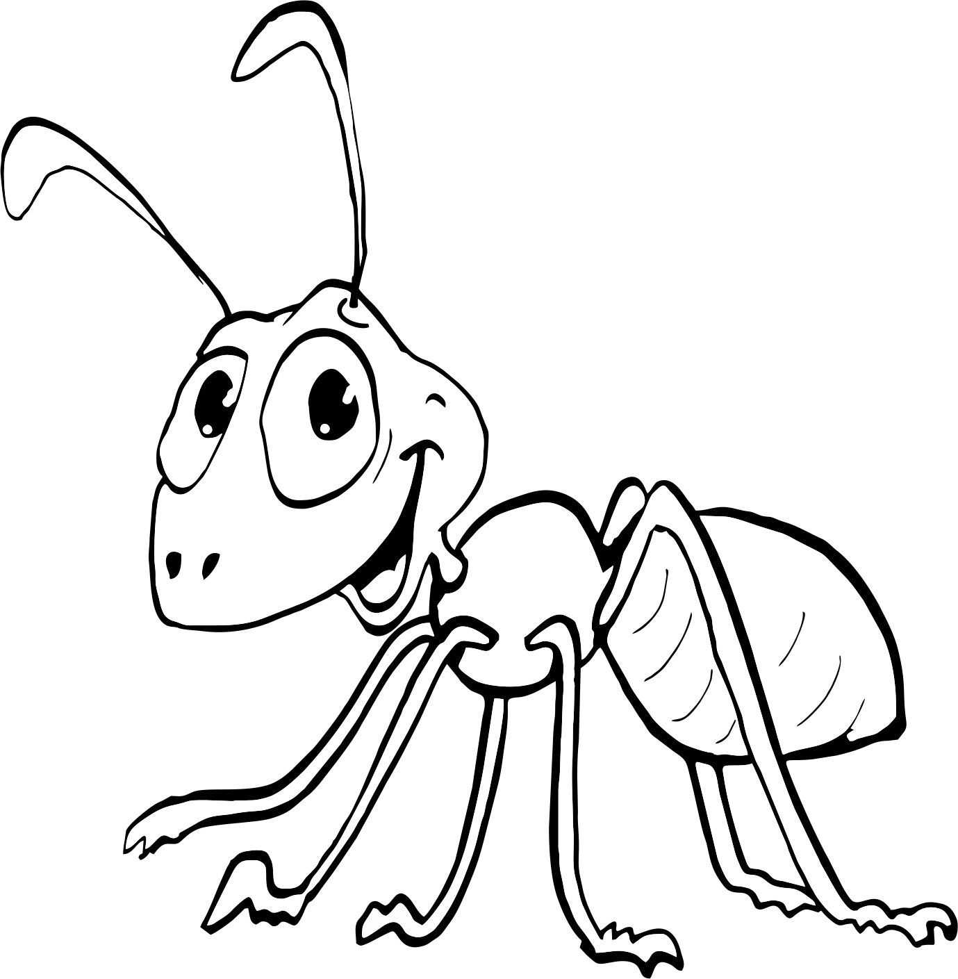 Муравей рисунок для детей карандашом – как нарисовать мультяшного муравья карандашом пошагово