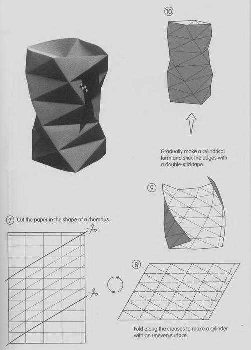 Оригами ваза — мастер-класс сборки модульных конструкций для начинающих