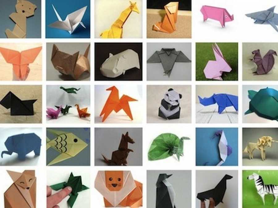Мастер-класс оригами длинношеее животное жираф+мк бумага