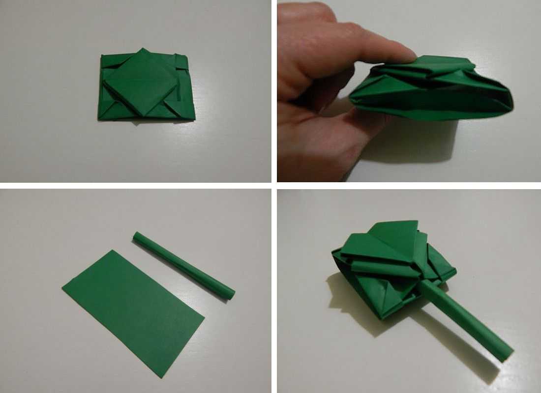 Оригами военная техника: схемы сборки из бумаги для начинающих