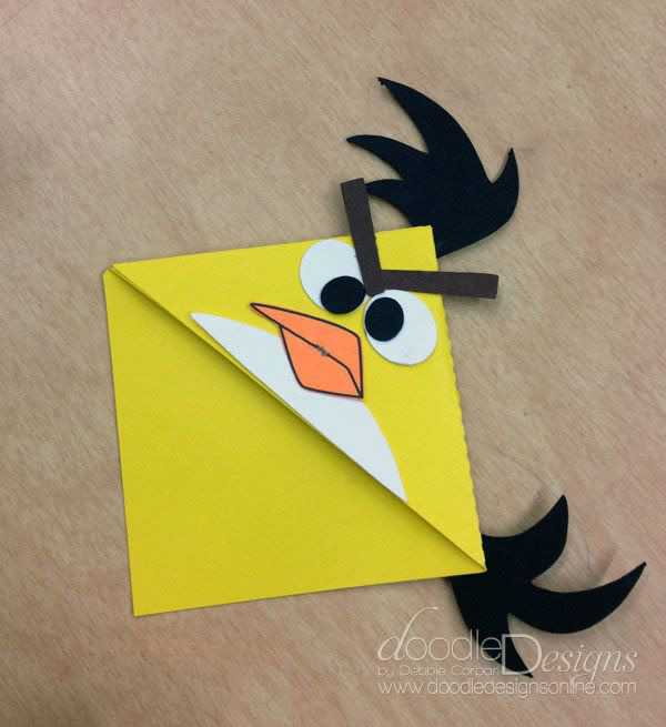 Красная птичка angry birds оригами из бумаги: схема и видео