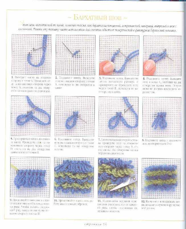 Вышивка шерстяными нитками: мастер класс и схемы