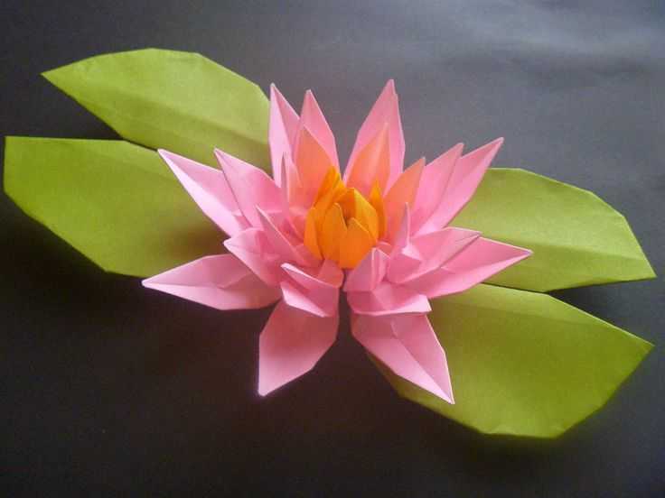 Изготовление цветка лотоса из бумаги. оригами лотос: простой и модульный цветок для начинающих. как испечь печенье в форме лотоса