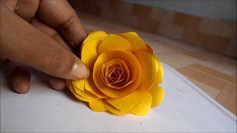 Как сделать оригами розу из бумаги. роза оригами: мастер-класс по созданию розы кавасаки с фото и подробным видео-уроком