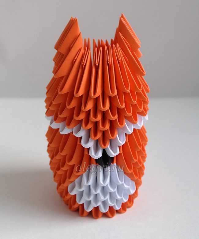 Треугольный модуль оригами | страна мастеров
