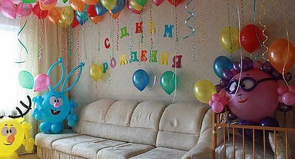 Оформление детского дня рождения: идеи для праздничного декора детской