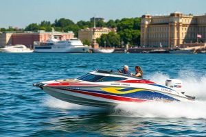 На полной скорости по Неве: прогулки на скоростных катамаранах в Петербурге