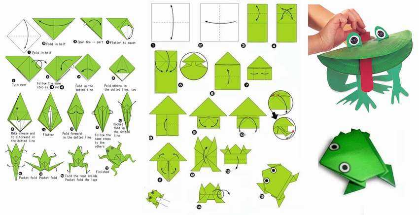 Оригами лягушка: лучшие модели и описание как сделать интересную игрушку своими руками (видео + 70 фото)