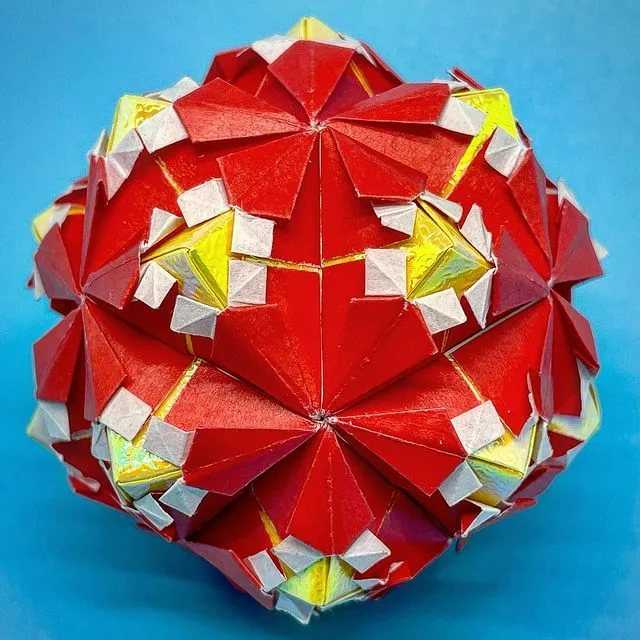 Кусудама мастер-класс оригами кусудама сонобе мастер - класс бумага