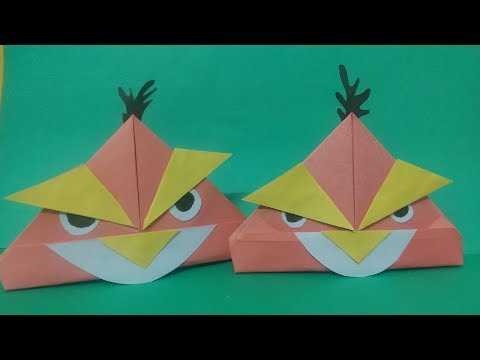 Мастер-класс поделка изделие оригами китайское модульное птица-царица мк   бумага