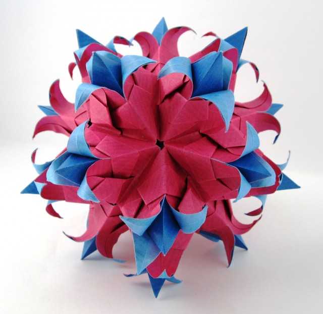 Кусудама мастер-класс оригами кусудама amaryllis мастер-класс бумага