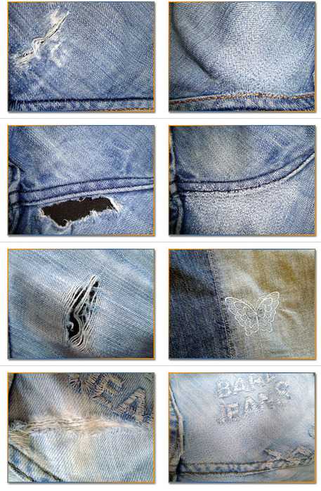 Как зашить штаны – вручную и на машинке штопаем дырки брюк