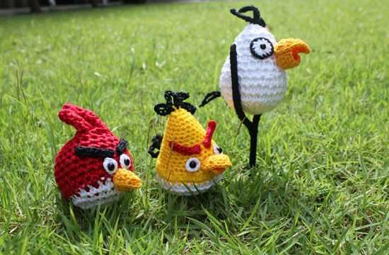 Angry birds - вязание - страна мам
