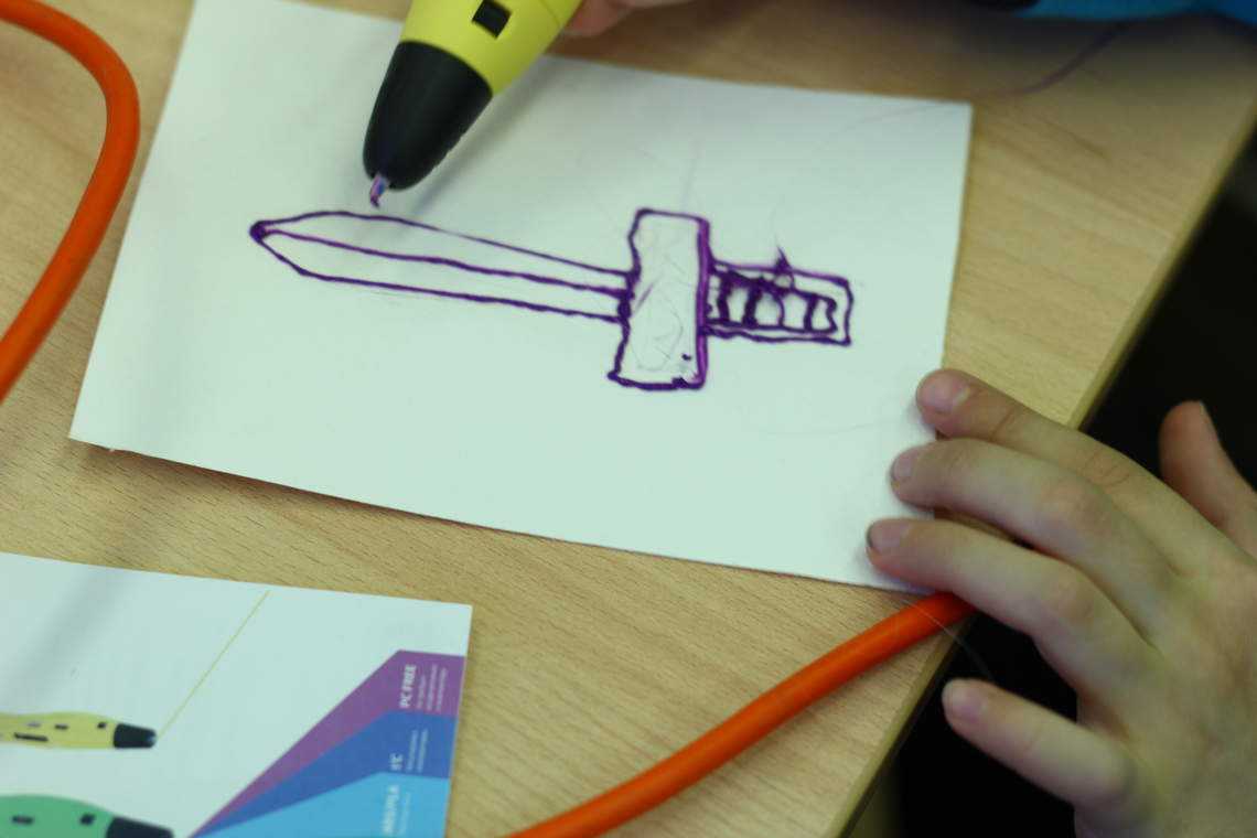Как рисовать 3d ручкой
