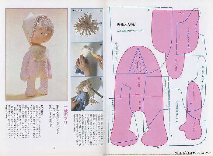 Как сделать куклы своими руками: выкройки, фото мастер-класс по изготовлению для начинающих