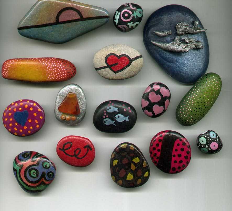 Роспись садовых камней – увлечение современных мастеров — технология покраски камней акриловыми красками, мастер-класс для новичков