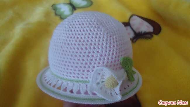 *описание вязания для детской шапочки с ушками "полосатик" - ярмарка см - страна мам