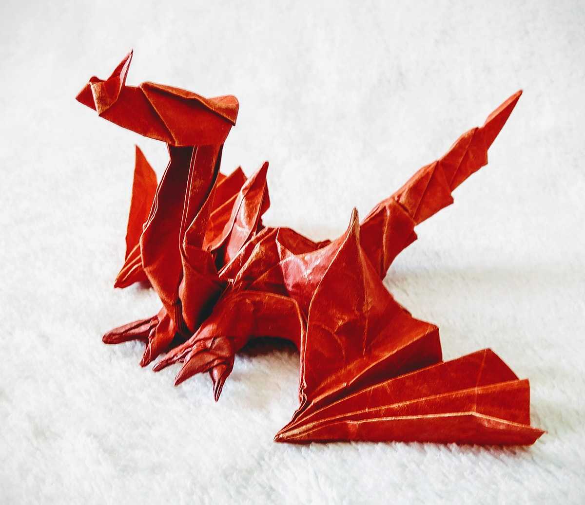 Как сделать дракона из бумаги: схемы, шаблоны, видео