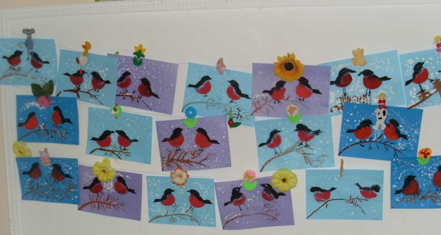 Картина панно рисунок мастер-класс валентинов день рисование и живопись картина "птички на ветке" - мини мк краска