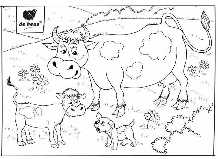 Как рисовать ребенку 4 года корову