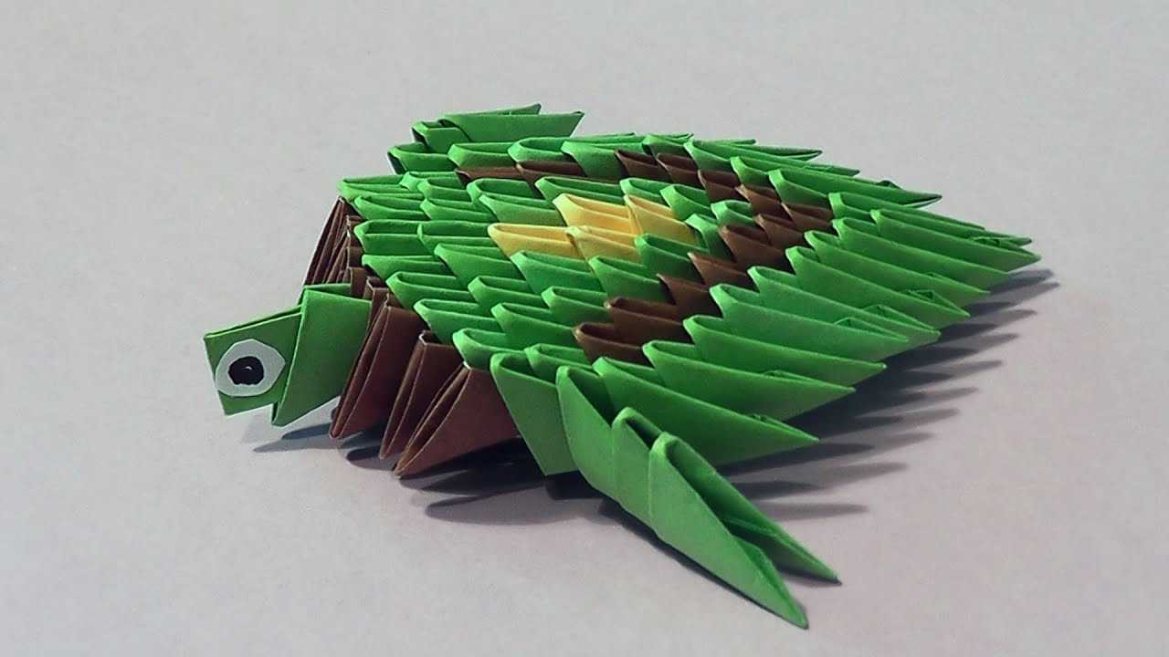 Треугольный модуль оригами | страна мастеров