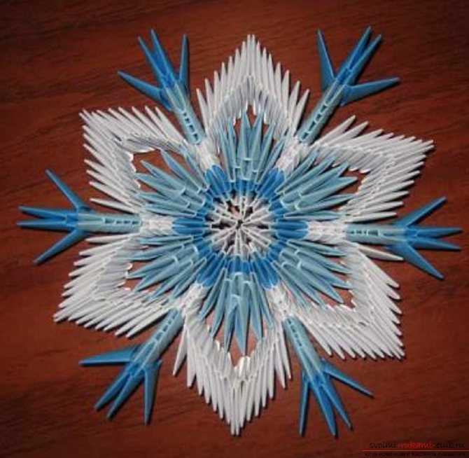 Снежинка оригами: как сделать из бумаги объемные, модульные своими руками, схемы