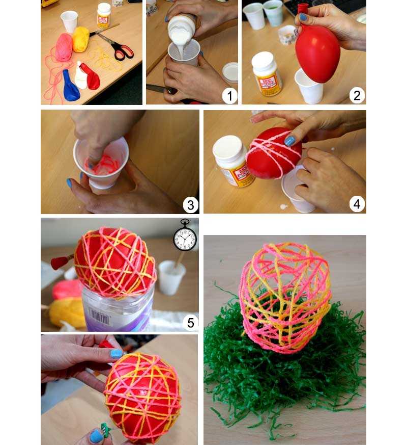 Увлекательный урок по изготовлению шаров из ниток своими руками