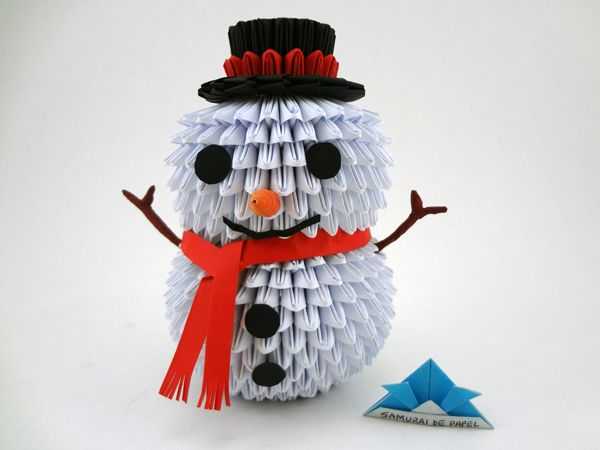 Новогодние оригами из бумаги: открытки, елочные игрушки и фигурки