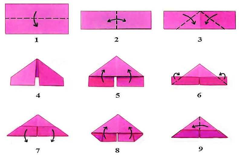 Треугольный модуль для модульного оригами | страна мастеров