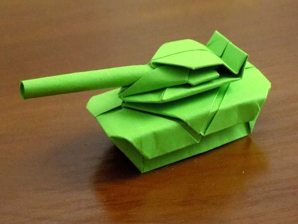 Как легко и быстро сделать танк т-34 из бумаги своими руками?