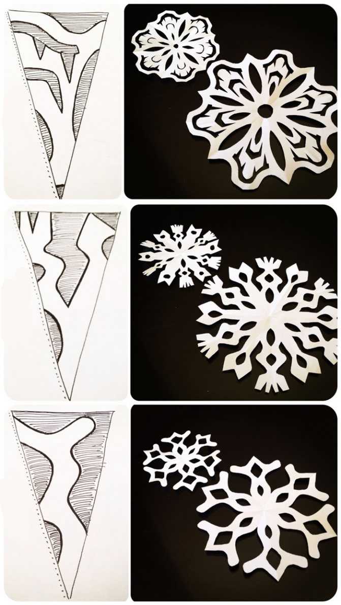 Снежинки из бумаги своими руками — простые и объемные. 75+ фото с пошаговой инструкцией. украшаем дом к празднику (+отзывы)