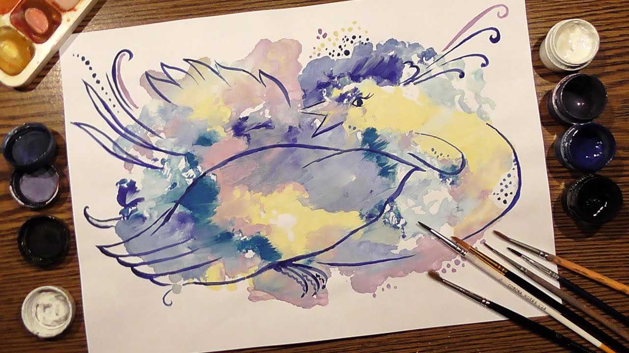 Урок изобразительного искусства: как нарисовать павлина