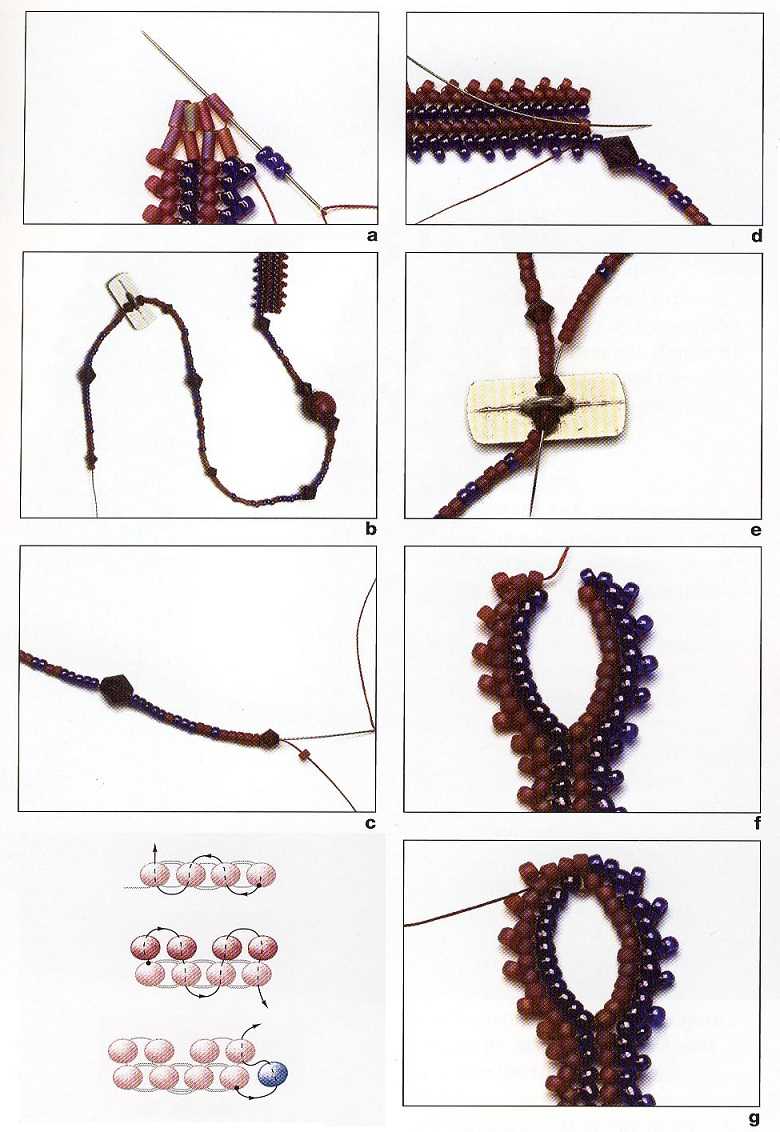 История бисероплетения. какие известны виды плетения из бисера. описание, фото