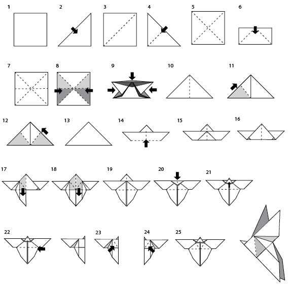 Оригами бабочка: подробная инструкция как сделать простую и красивую бабочку из бумаги