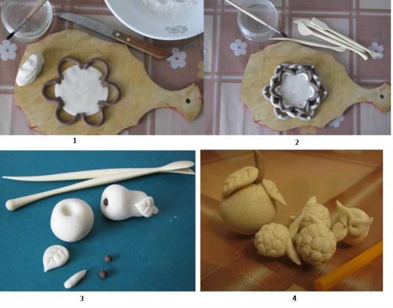 Соленое тесто для лепки - 100 фото лепки и процесс создания украшения