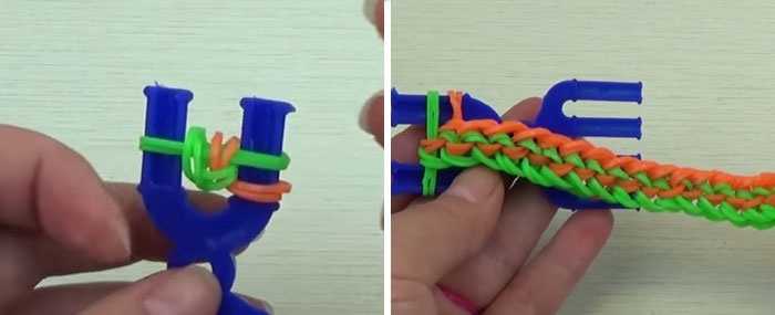 Как сделать браслет из резинок: схемы вязания на станке, пальцах, рогатке