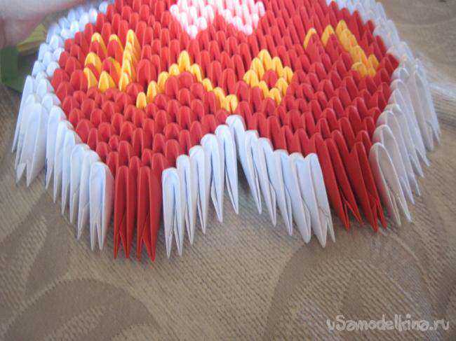 Сердечко модульное оригами | страна мастеров