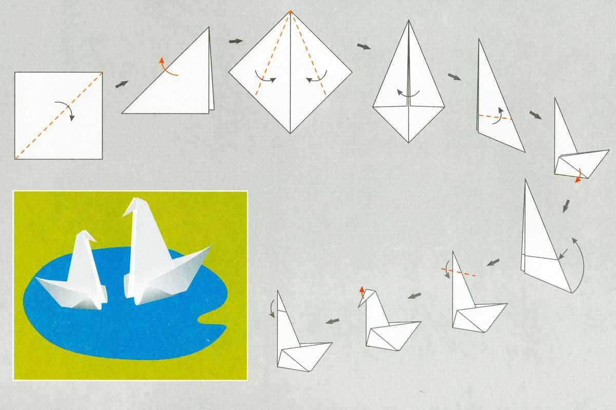 Оригами для детей: 12 простых схем оригами из бумаги для детей ~ я happy мама