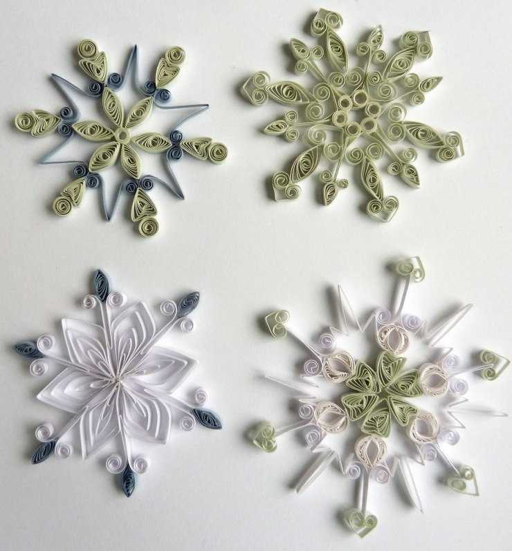 Как сделать снежинки из бумаги легко и красиво на новый год? (шаблоны для вырезания)
